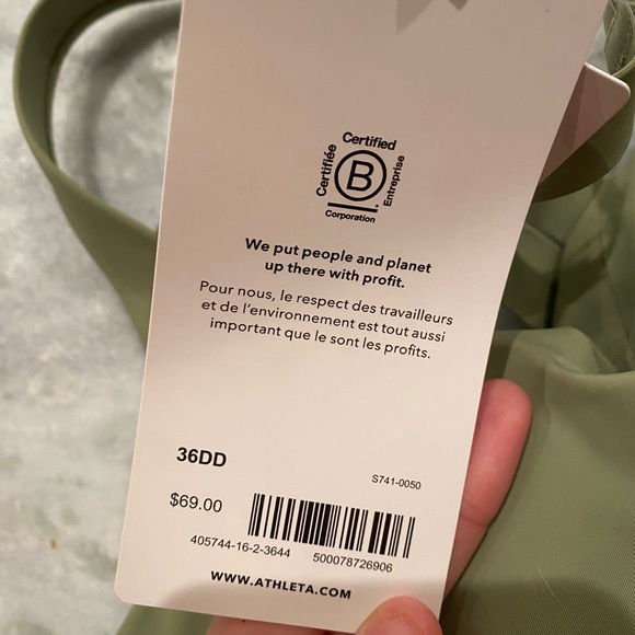 NWT: Athleta bra size 36DD - Picture 4 of 5